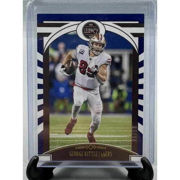 2020 Panini Legacy Blue‎ /50 George Kittle #95
