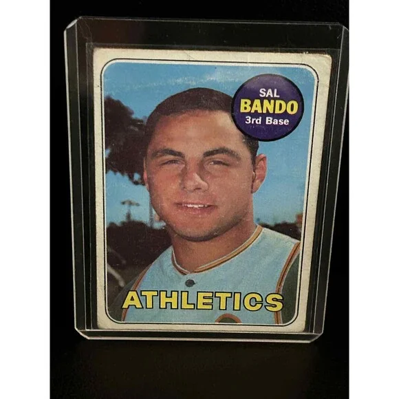 Sal Bando #371 | 1969 Topps 1969 Topps Baseball Moderately Played Trading Card