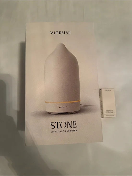 Vitruvi Stone Essential Oil Diffuser - Sand