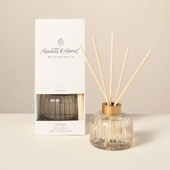 Hearth & Hand Glass Salt Reed Diffuser