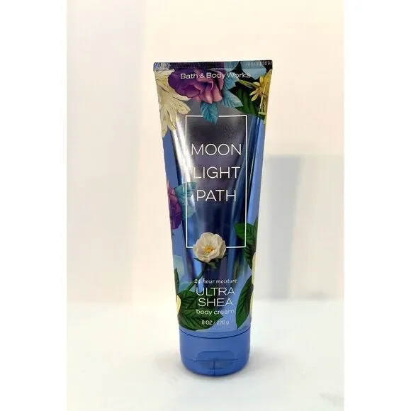 Bath & Body Works Moonlight Path Ultra Shea Body Cream 8oz Moisturizing Lotion