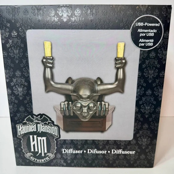 NWT. Disney Parks Haunted Mansion Gargoyle Diffuser. USB-powered