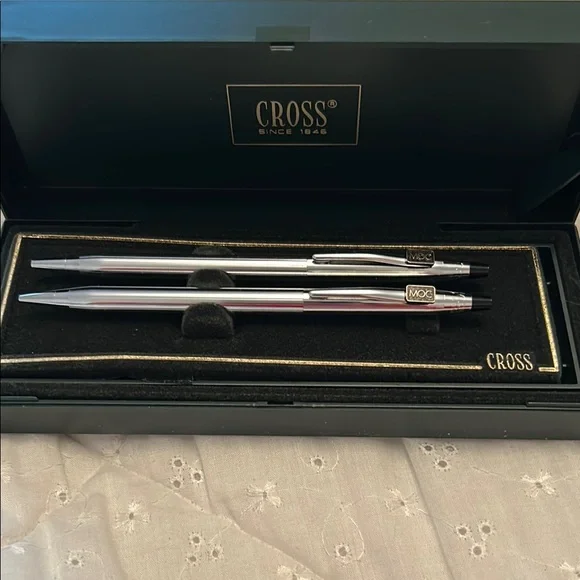 NWOT retro Cross Silver Pen and pencil Set