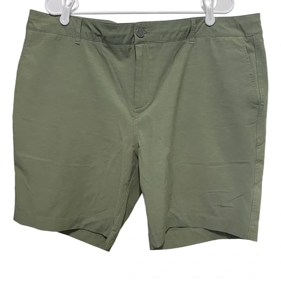 Faherty Mens All Day Shorts Green Size 42 Drawstring 7