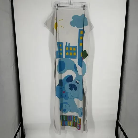 Vintage Blues Clues beach towel 2001 y2k nickelodeon cartoon swim vacation