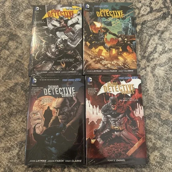 Batman Detective Comics Vol 2, 3, 4, 5 The New 52 Sealed