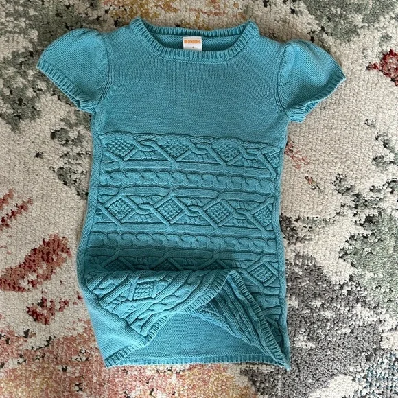 Gymboree Sweater Dress Size 4 Girl 100% Cotton GUC