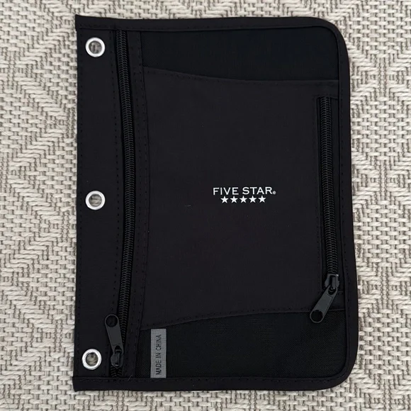 Mead Five Star Zipper Pouch