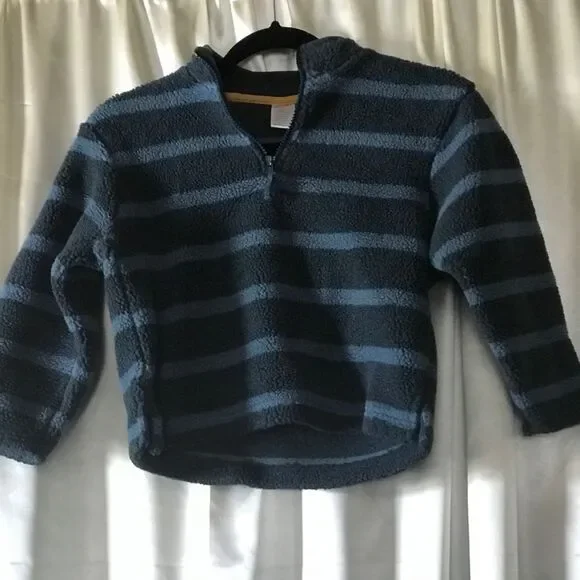 Gymboree Boy’s Blue Striped Fleece sz. 5