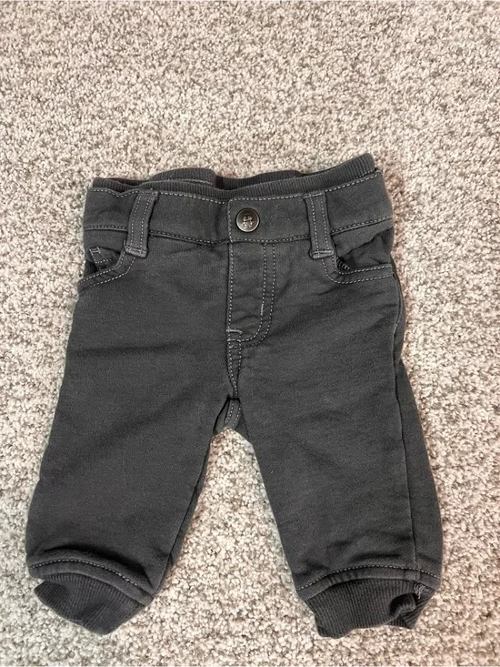 Gymboree Black Knit Jogger Pants for Kids