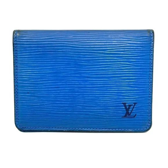 ▪️🔵 LV EPI COMMUTER PASS WALLET 🔵▪️