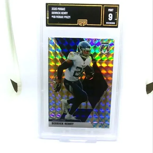 2020 Mosaic Derrick Henry Tennessee Titans #191 GMA 9