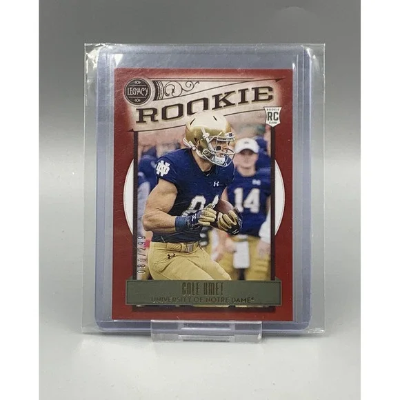 2020 Legacy #159 Cole Kmet Rookie Red‎ Parallel #'d /299