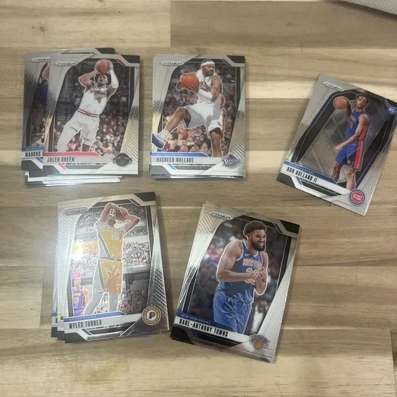 NBA Monopoly Player Cards ( 41 cards ) Prizm 2024-2025 without inserts