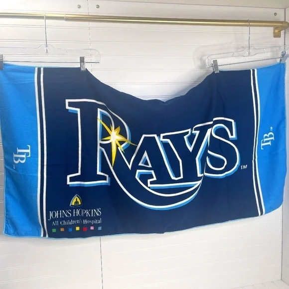 NEW Kids Tampa Bay Rays Bath Towel with Hood Johns Hopkins Give Away