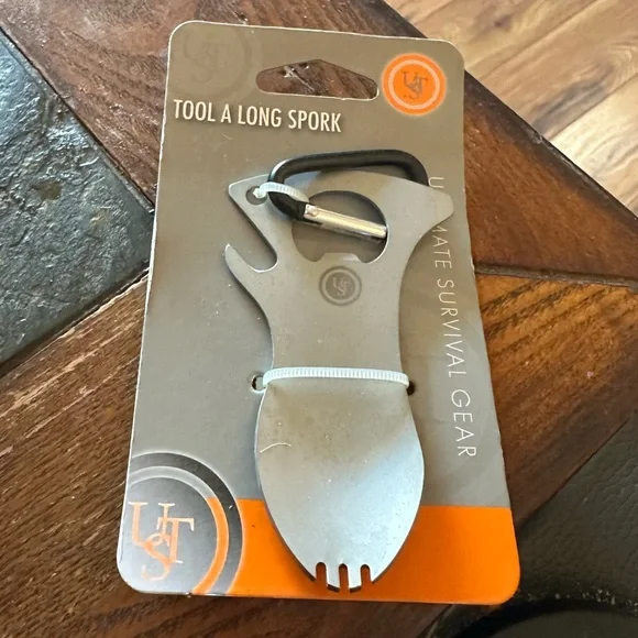 Ultimate survival gear Tool A Long Spork