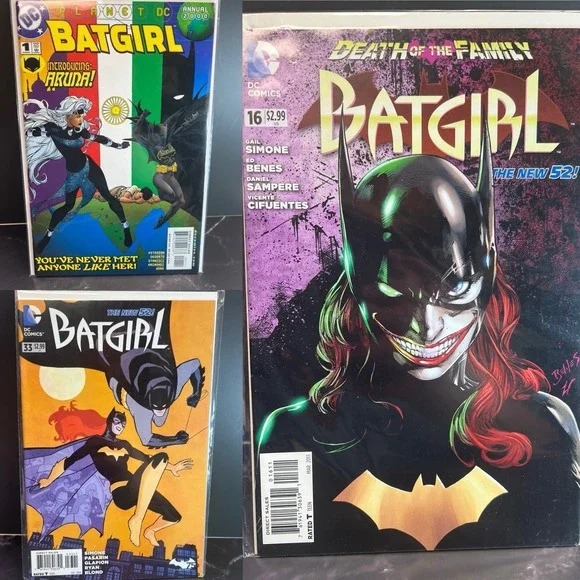 Lot Of‎ 3 Batgirl Comic Books DC Comics Batgirl
