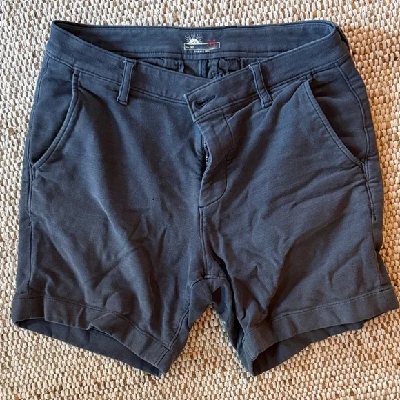 Faherty Dark Gray Men's Shorts