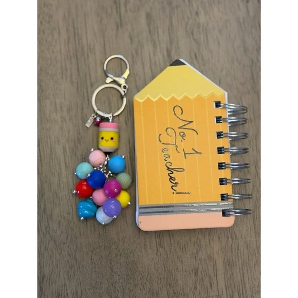 Color Pop Pencil Bag Charm/Keychain