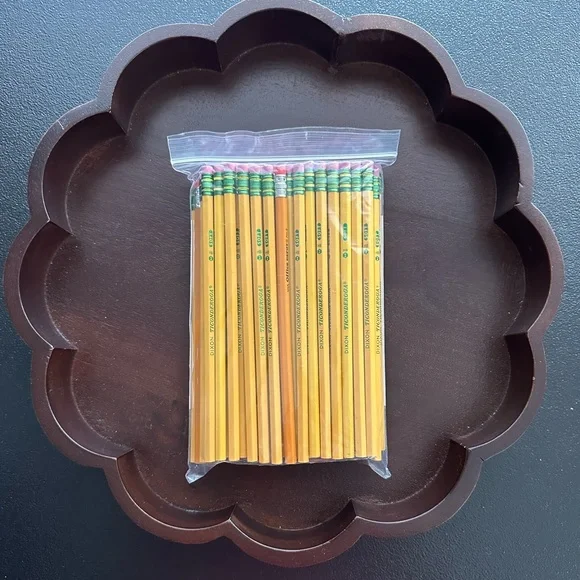 Bag of Premium Yellow Pencils for Home Office or School