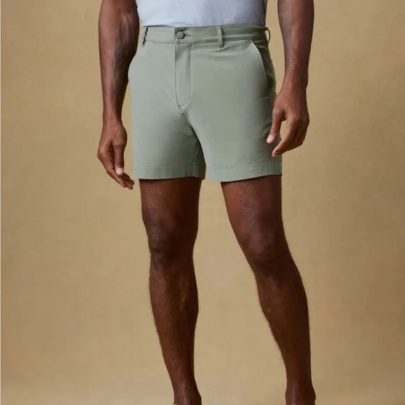 Faherty All Day Shorts, Trail Olive