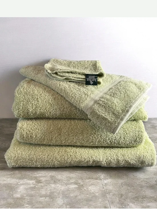 Lauren Ralph Lauren 100% cotton bath towels 5 pc set sprout green