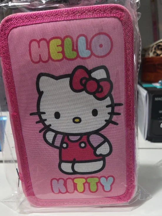 Hello Kitty Pink Cartoon Phone Pouch