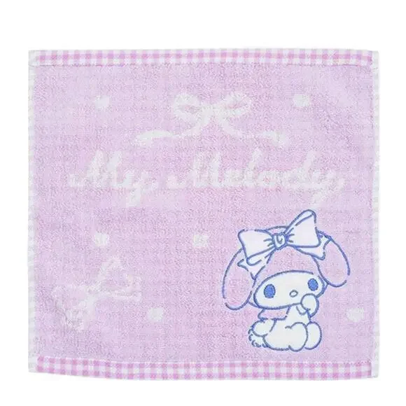 Sanrio My Melody Face Hand Towel Washcloth Japan Import 11.5”