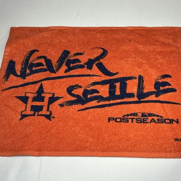 NWT Houston‎ Astros Battle Rag Towel Orange MLB SGA 2018 Post Season
