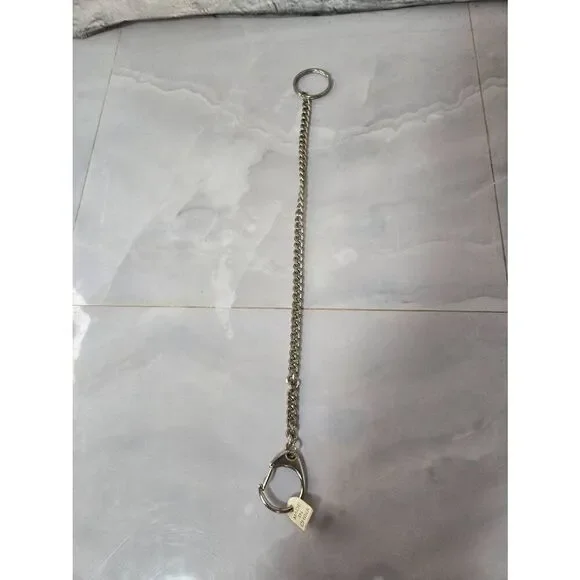 Extra Long Metal Chain Pocket Key Ring