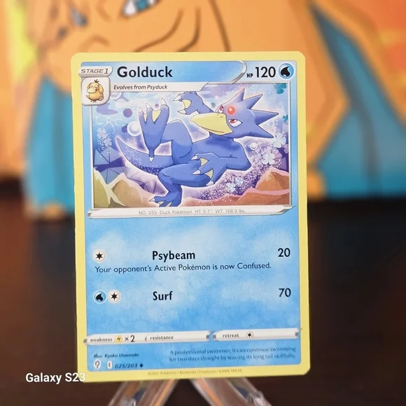 Golduck 025/203 Pokemon TCG Reverse Holo