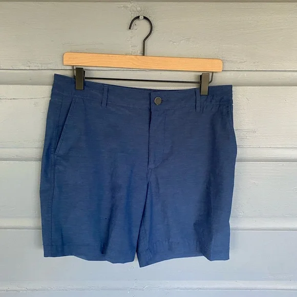 Faherty Men's Blue All day Shorts Sz 30