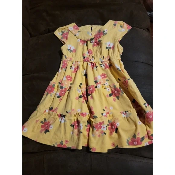 Gymboree‎ friendship camp yellow floral size 4