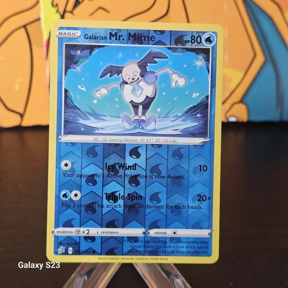 Galarian Mr. Mime 037/192 Pokémon TCG Reverse Holo
