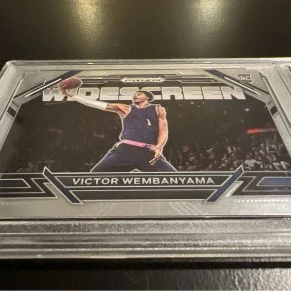 Panini Prizm Draft Picks Victor‎ Wembanyama RC #1 Silver TGA 8 NM-MT Widescreen