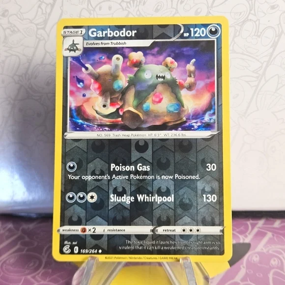Garbodor 169/264 Pokémon TCG Reverse Holo