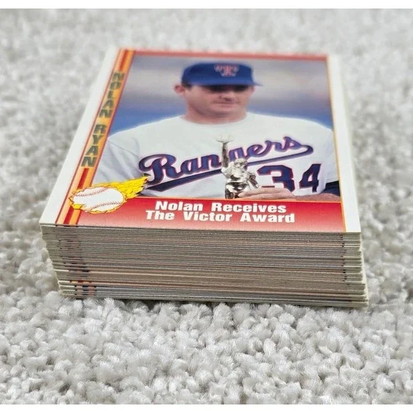 1991 Vintage Pacific Nolan Ryan Baseball Card Lot 40 cards all NM+ No Dups