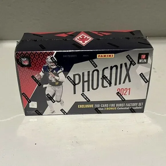 2021 Panini Phoenix Football Factory Sealed Complete Set Fanatics Exclusive