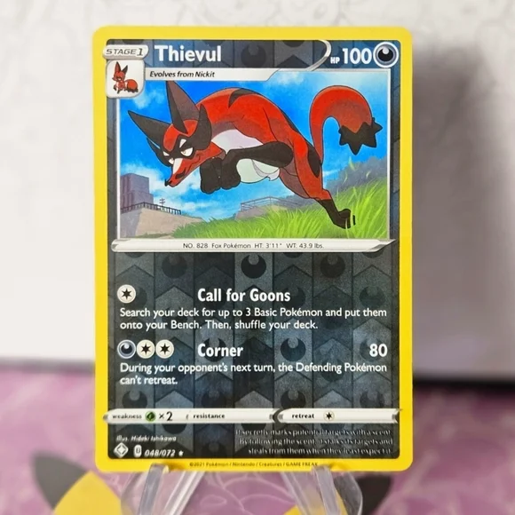 Thievul 048/072 Pokémon TCG Reverse Holo