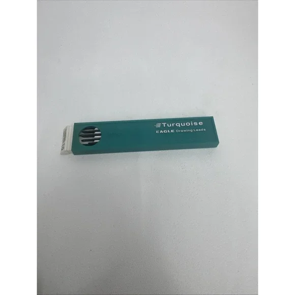 Vintage Berol Turquoise Eagle Drawing Leads #6375 E0