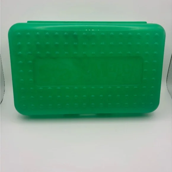 Vintage Spacemaker green pencil box