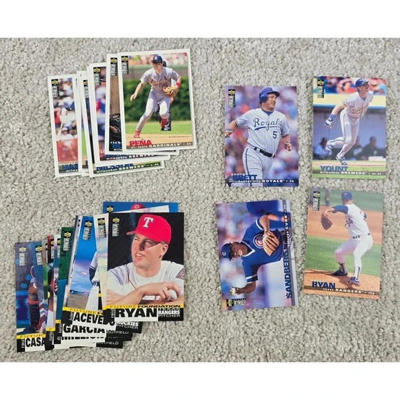 Vintage Lot 1995 Collector's Choice Baseball Cards - NM+ LOOK