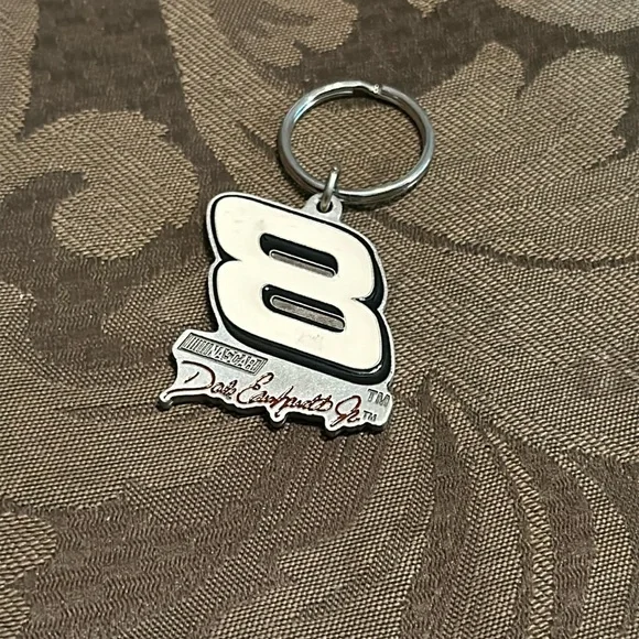 NASCAR Dale Esrnhardt Jr. #8 keychain