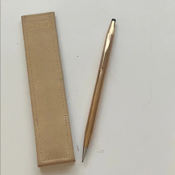 CROSS Pencil with Tan Case