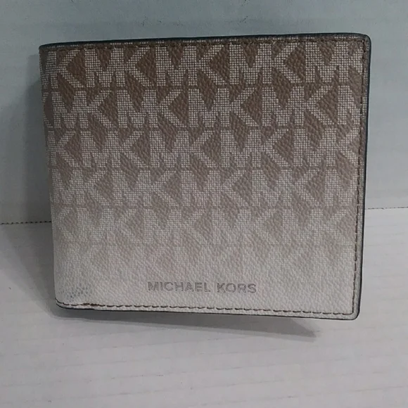 Michael Kors Men's Cooper Ombre Signature Logo Billfold Wallet *NWT*