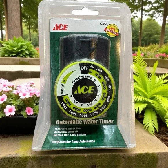 New ACE Automatic Water Timer 72862‎ Garden Hose Watering Irrigation System