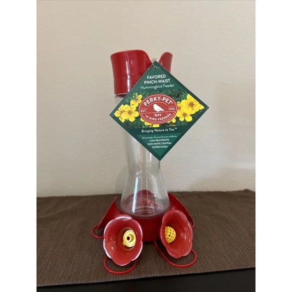 Perky-Pet Favored Pinch-Waist Glass Hanging Squirrel-Resistant Nectar‎ - 16-oz