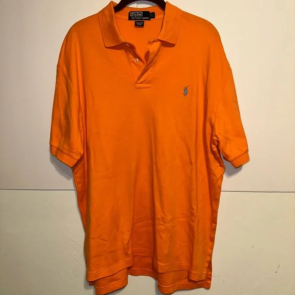 Ralph Lauren Bright Orange Polo Shirt