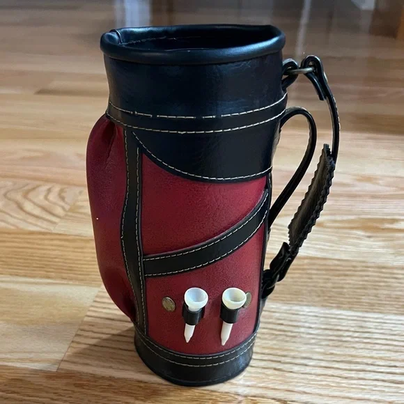 Vintage Golf Bag Pen Pencil Holder