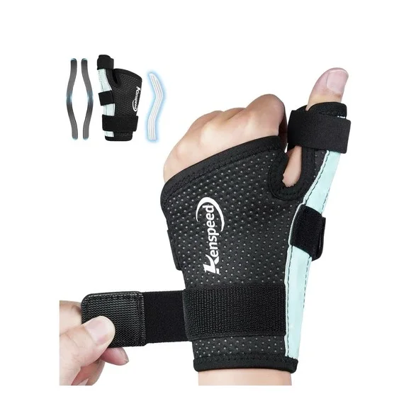 Kenspeed Wrist & Thumb Brace Left Hand Carpal Tunnel Wrist Brace Night Support T